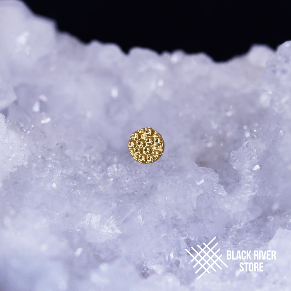 Round IG Incused PVD Yellow