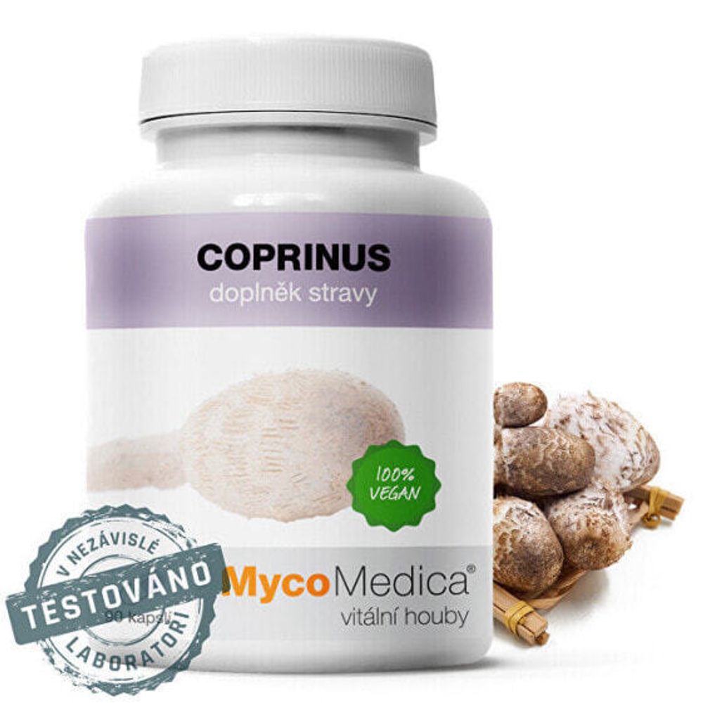 Растительные экстракты и настойки Coprinus 90 capsules