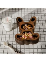 Менажница "Зайчик" из Сибирского кедра