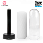Мастурбатор в круглой колбе с нагревом Bior Toys Sex Expert SEM-55220