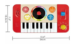 Детская музыкальная игрушка "Синтезатор" со звуком и светом