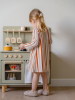 Платье трапеция Mjölk Полоска, с длинным рукавом, уценка