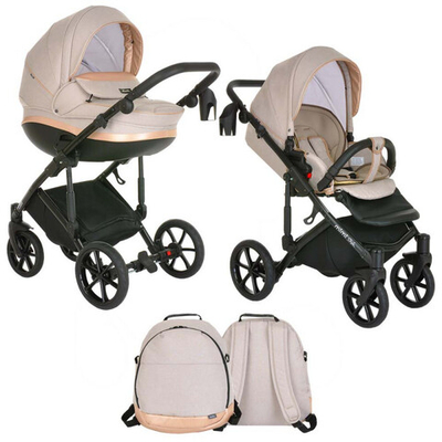 Коляска Tutis Mimi Style 3 в 1 New 2024 №062 Rose Quartz (Розовый)