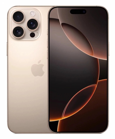 Смартфон Apple iPhone 16 Pro 128Gb Desert Titanium (Dual SIM)  (Без RuStore и FaceTime Audio)