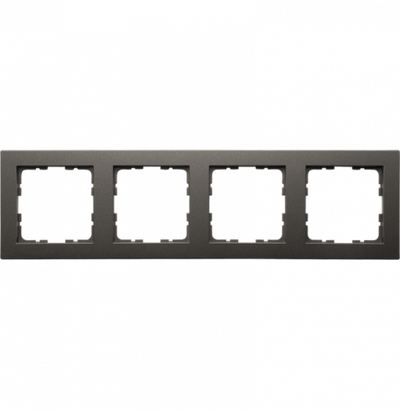 Рамка G-Classic 4-постовая, цвет Мокко