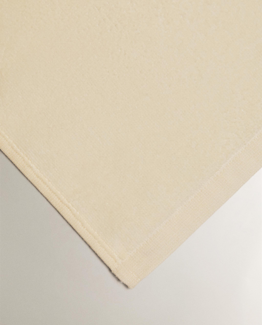 Zara Home Пляжное полотенце из хлопка, кремовый, 150x90 см