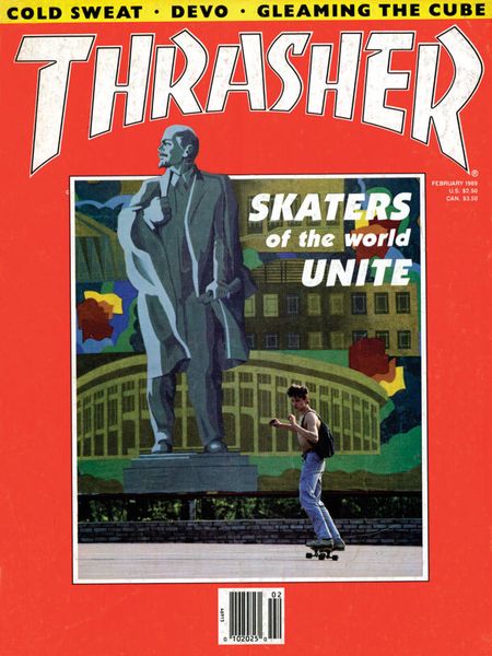 Thrasher skate mag February 1989