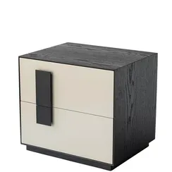 Прикроватная тумбочка Warwick с двумя ящиками левая