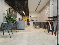 Ламинат SPC CronaFloor Herringbone Дуб Ницца