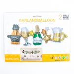 Гирлянда (38''/97 см) Фигура, Напитки, Ассорти, 2 шт. в упак.