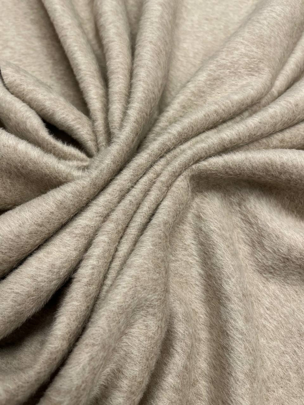 Альпака с шерстью пальтовая Missoni тауп