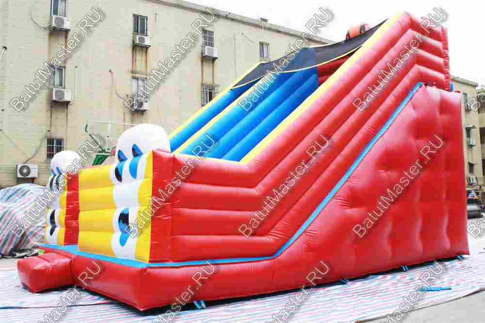 Детский надувной батут-горка "Зайка" 8*5*6 м