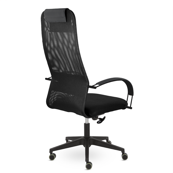 Кресло СН-602 Соло Макс пластик SoloBL Ср S-0401/TW-01/Е11-к (черный)