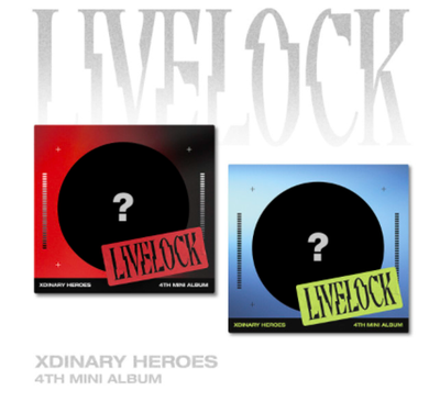Альбом Xdinary Heroes - 4th Mini Album Livelock (Digipack ver.)