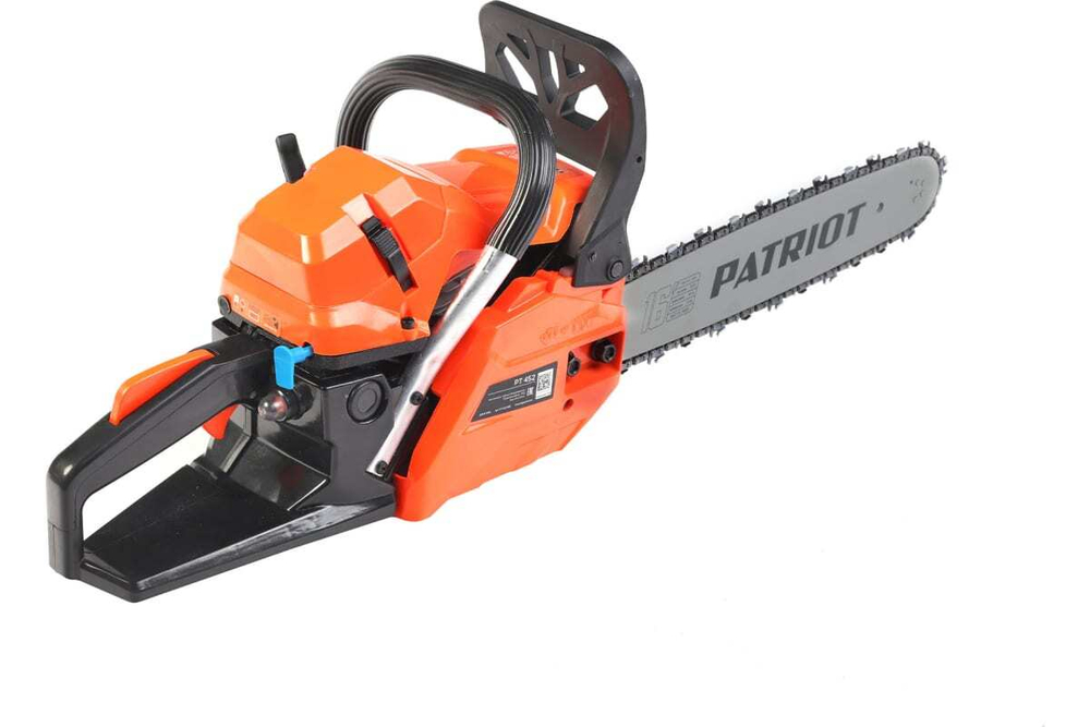 Пила цепная бензиновая PATRIOT PT 452, 3100 (+-200) об/мин, 5.95 кг