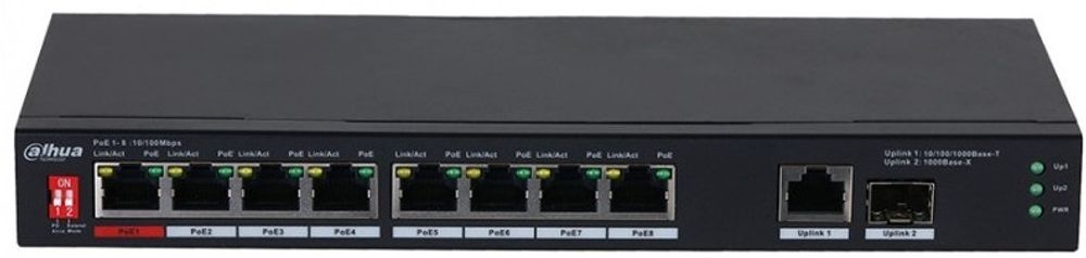 Коммутатор Dahua DH-PFS3110-8ET1GT1GF-96