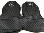Чехлы кожаные стеганые вышивка MERCEDES MP2/MP3 2004-2013 г. MR41 Польша
