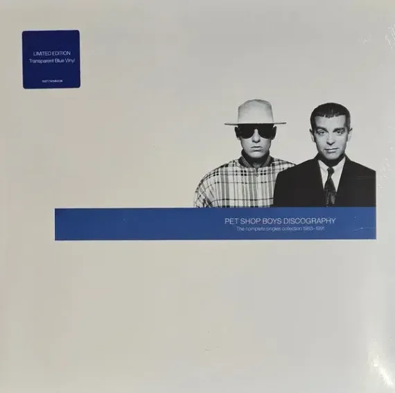 Pet Shop Boys – Discography - The Complete Singles Collection 1985-1991 - Blue - 2LP