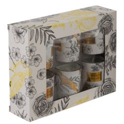 GAEM Набор из 6-ти свечей ароматических, L19 W15 H5 см