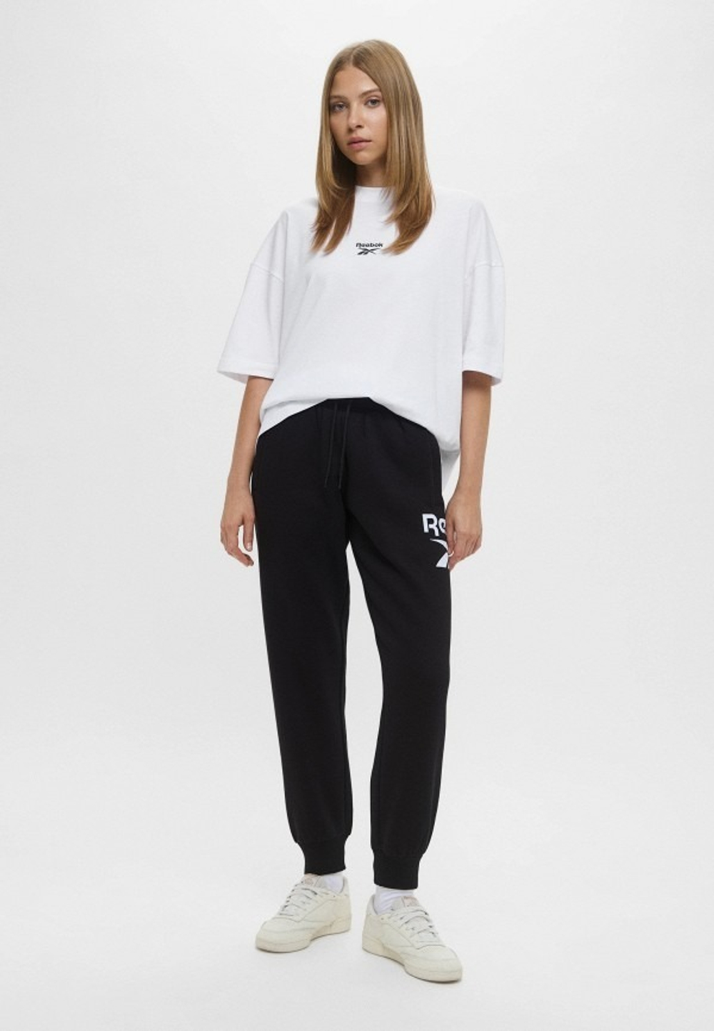 Брюки спортивные женские REEBOK JAIDA LOGO CUFFED PANT