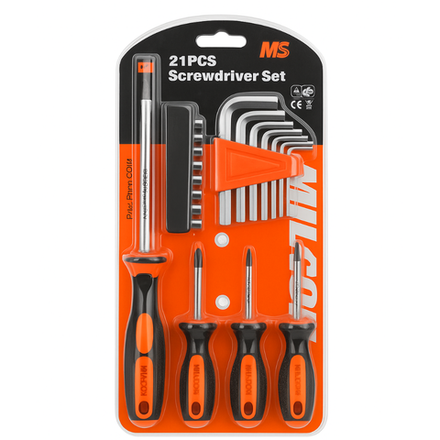 Набор отверток с насадками Muzhou 21 предмет