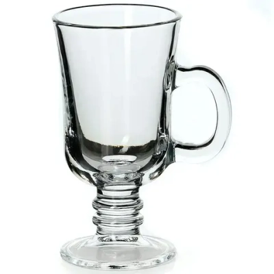 Кружка стеклянная 215мл для кофе «Паб» 55341SLBT