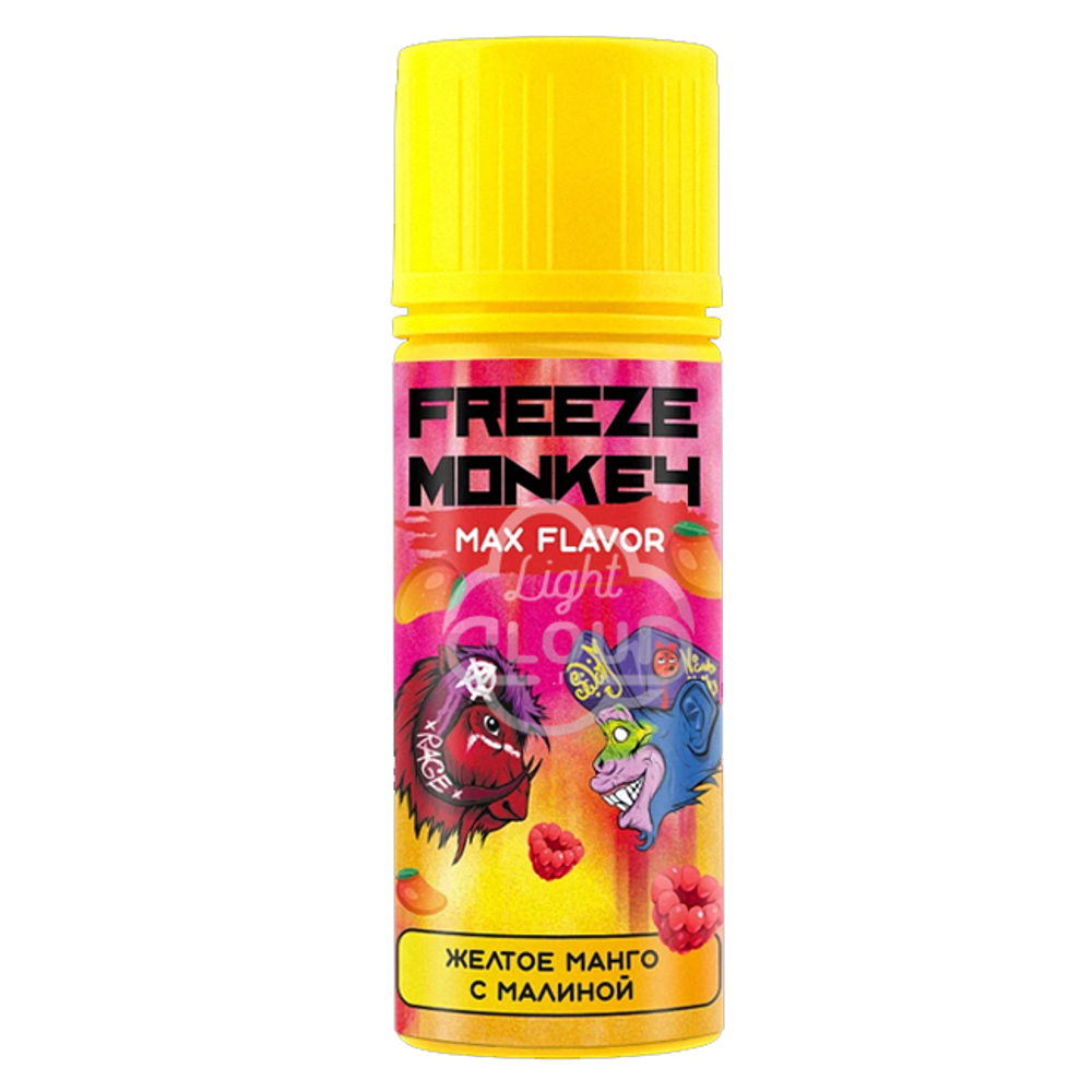 Желтое манго с малиной by FREEZE MONKEY MIX FLAVOR 120мл