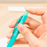 Карандаш механический DELI "Scribe", 0,5 мм, трехгранный корпус с ластиком, ассорти