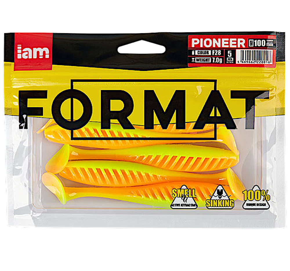 Мягкая приманка IAM Format Pioneer 100мм 7г -