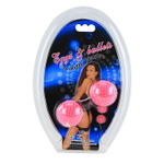 Розовые вагинальные шарики Love Balls (Цвет: розовый)