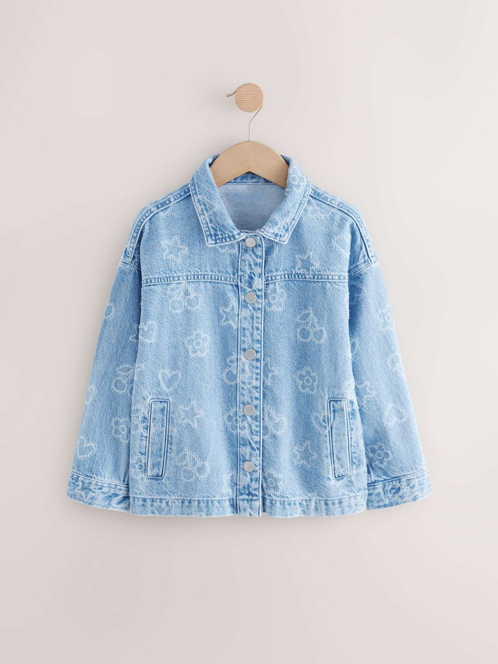 Куртка джинсовая для девочки Next E25-204, Синий