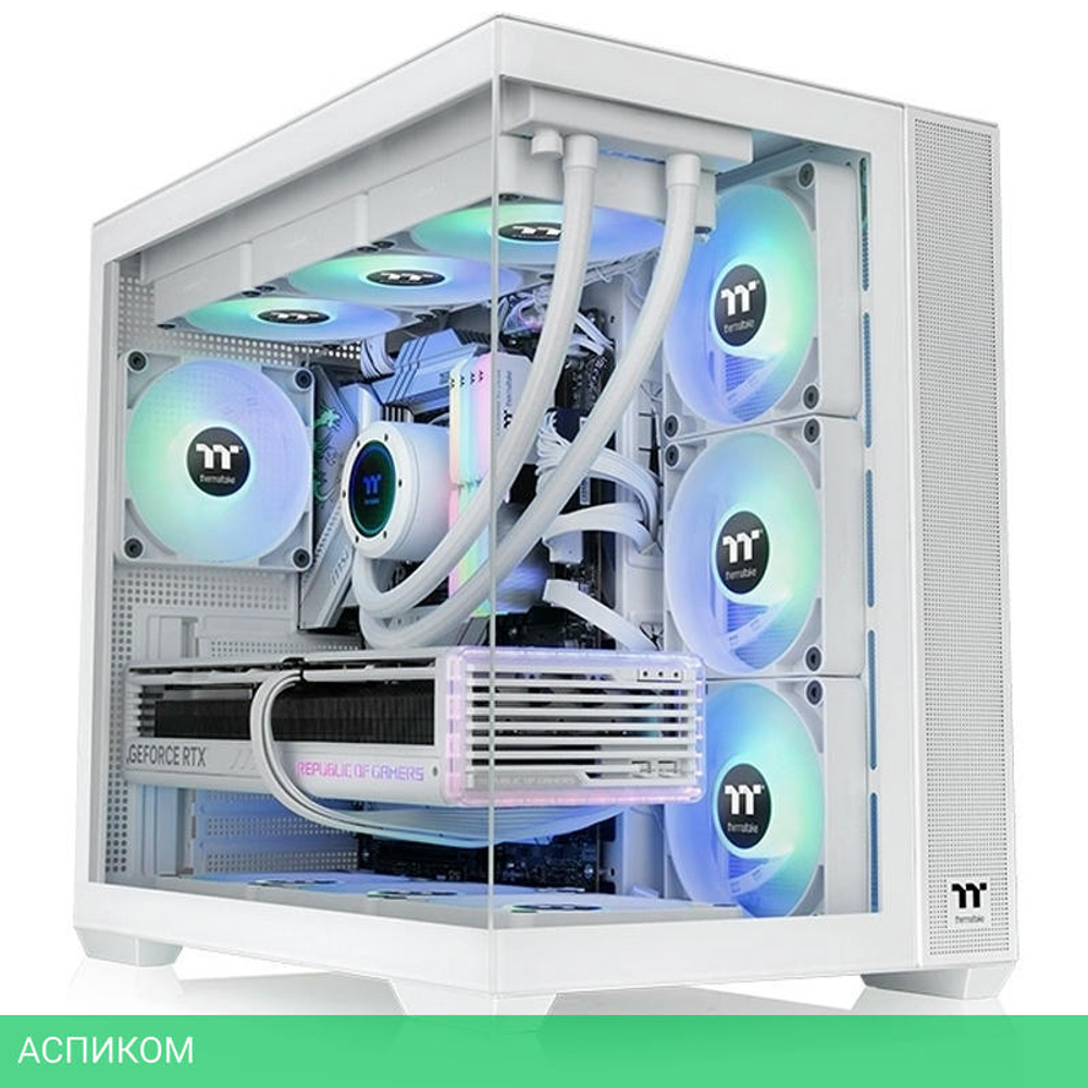 Корпус Thermaltake View 380 TG ARGB белый без БП (CA-1Z2-00M6WN-00)