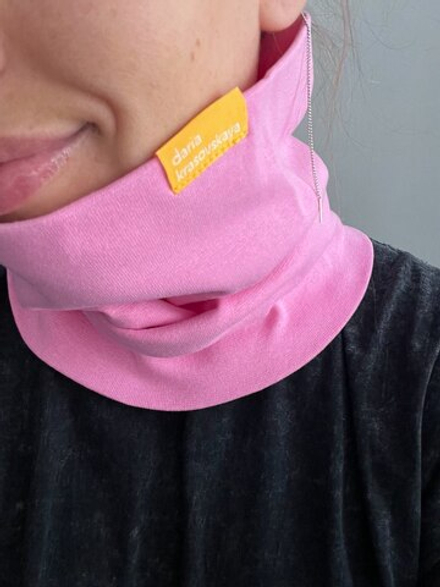 Снуд-горловинка из хлопка 7