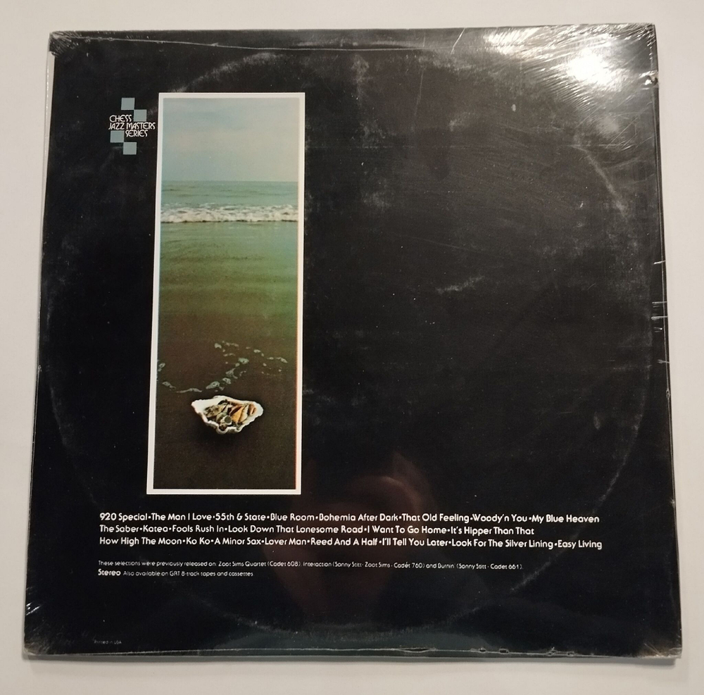 Винтажная виниловая пластинка LP Sonny Stitt And Zoot Sims Interaction 2LP (USA 1976) (Sealed)