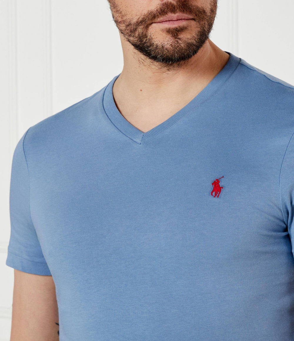 Футболка POLO RALPH LAUREN - голубой(710671453)