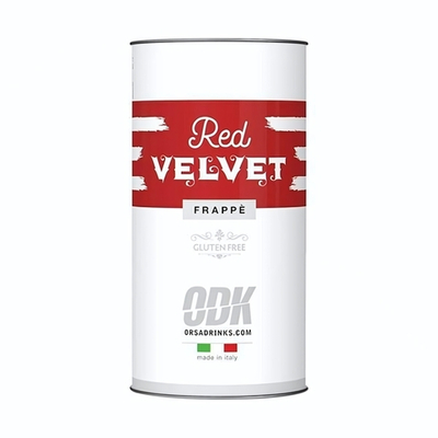 Смесь сухая для приготовления напитков «Фраппе Красный Бархат» ODK 1 кг;сталь;D=10,H=19см
