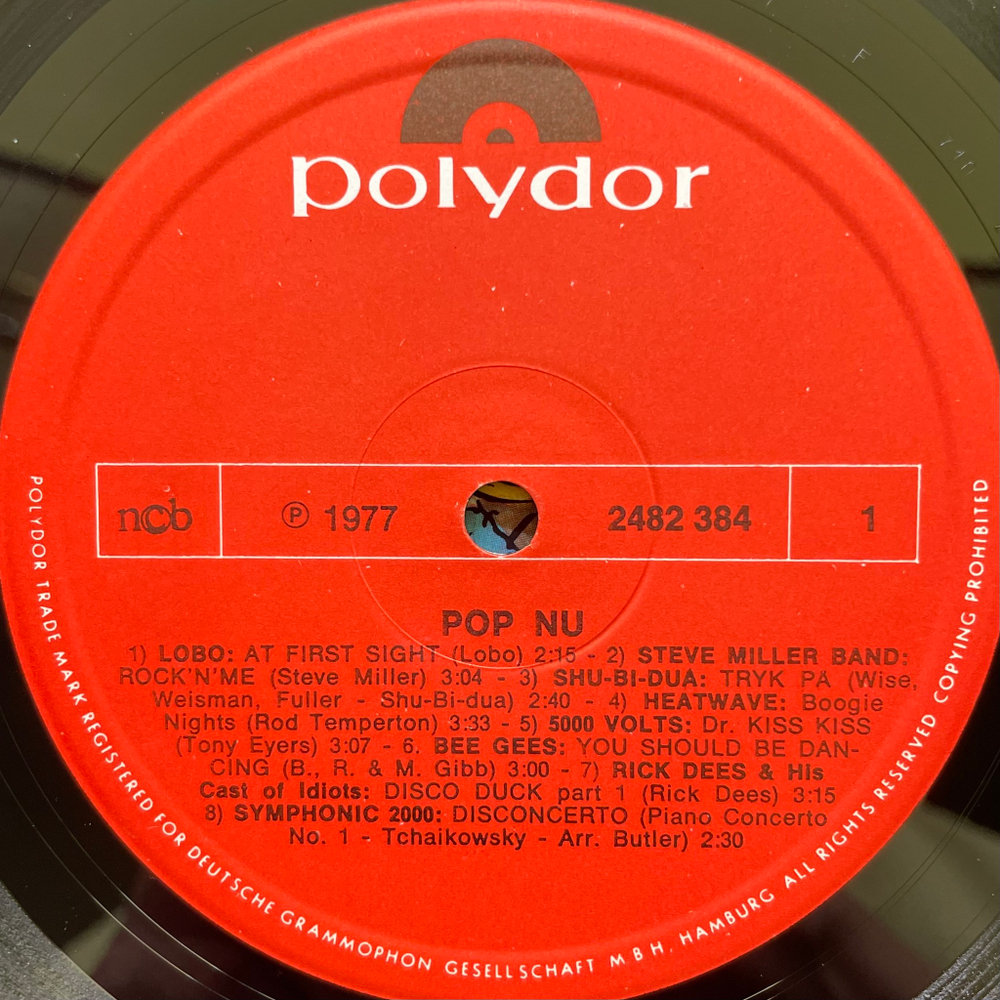 Сборник Pop For - Pop Nu 2 (Дания 1977г.)