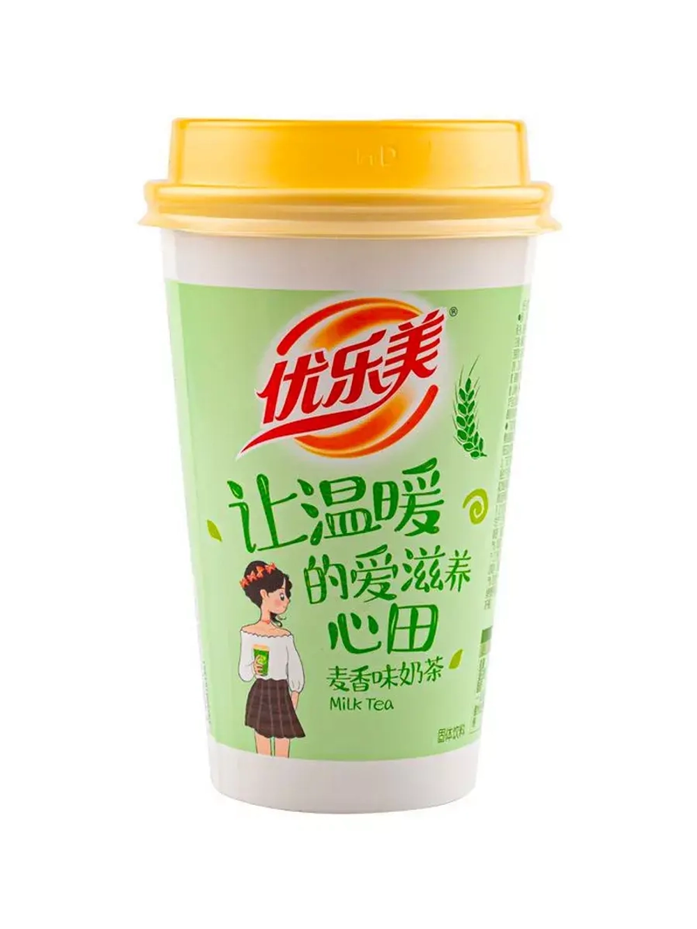 Молочный чай Оригинальный, Злаки, Таро, Клубника 80 г * 4 шт