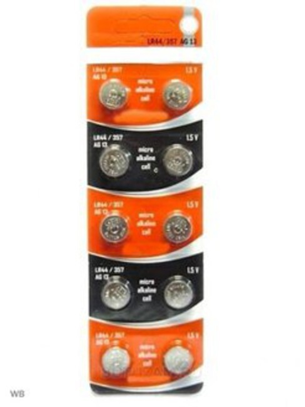 Алкалиновые батарейки minamoto-LR44/357/AG13 (Цвет: оранжевый)