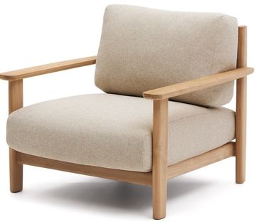 Кресло Tirant из массива тикового дерева 100% FSC La Forma Испания 