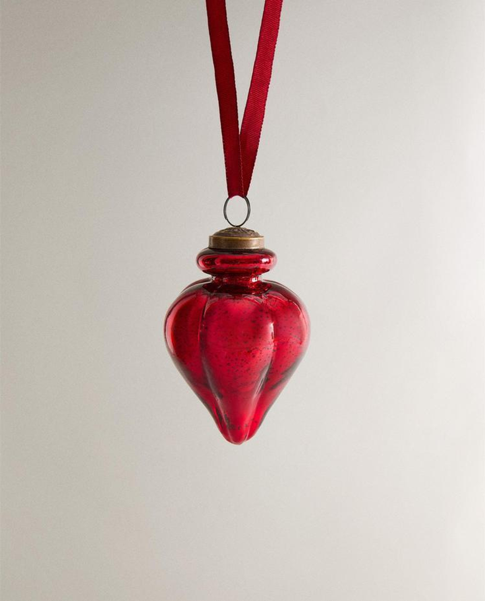 ZARA HOME УКРАШЕНИЯ ДЛЯ РОЖДЕСТВЕНСКОЙ ЁЛКИ В ФОРМЕ КАПЛИ, КРАСНЫЙ