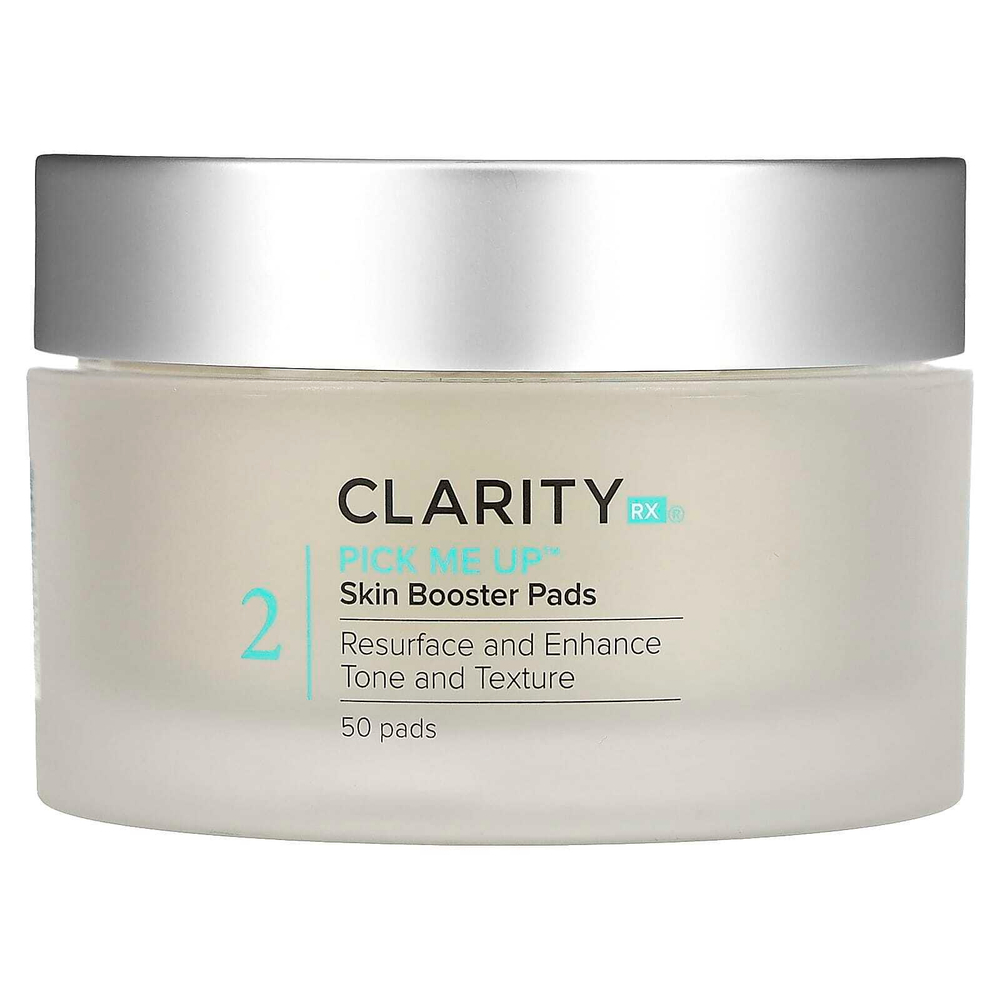 ClarityRx, Pick Me Up, спонжи для поддержки кожи, 50 шт.
