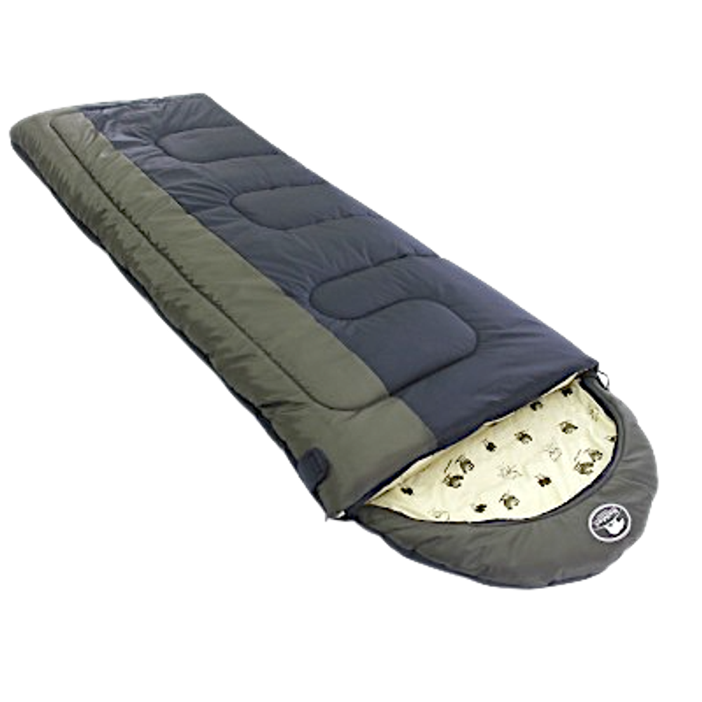 Спальный мешок Одеяло Balmax Alaska Camping Plus series +5/-5/-15°C Хаки L 2.30х0.80м 1.95кг BMCP-004 Левый