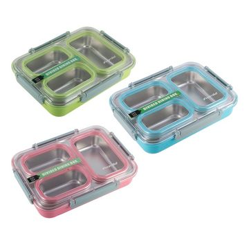 Ланч бокс 1200 мл. 3 отсека Kamille KM 2146