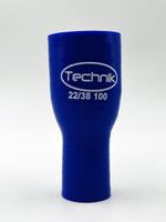 Патрубок переходной прямой универсальный D22x38 силикон 1 шт