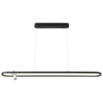 Подвесной светодиодный светильник Crystal Lux CONTOUR SP45W LED BLACK