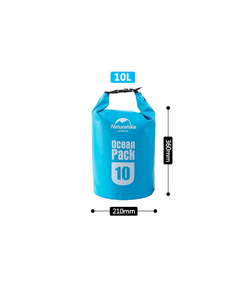 Гермомешок Naturehike Ocean Pack 10 л. (синий)
