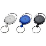 Ретрактор с карабином GERLOS Красный