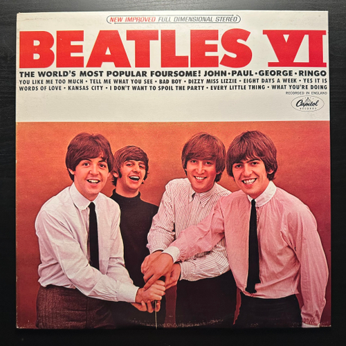 The Beatles - Beatles VI (Канада 1978г.)