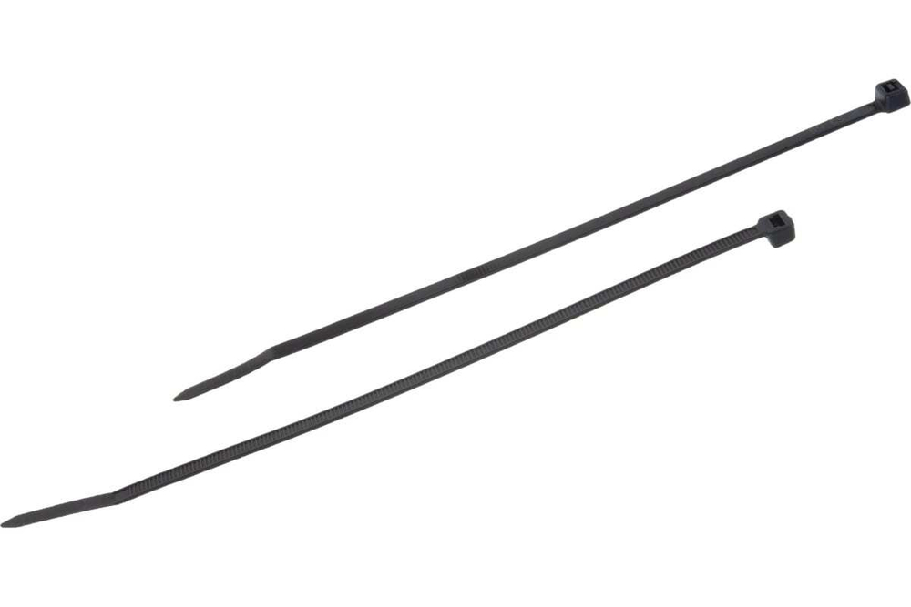 Нейлоновые хомуты Зубр черные, 4.5x200 мм, 100 шт. 309030-45-200